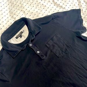 Banana Republic Black Polo, Size L